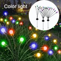 Luces Solares De Mosquiteros 6/8/10 LED Para Jardín Impermeables Decoración De Paisaje Y Adecuadas Para Decoración Festiva - details 2