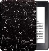 Funda protectora para Kindle Paperwhite 12.ª generación, cubierta protectora de cuero PU pintada a mano 2022 con reposamanos. - details 4