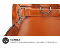 Nueva Mochila Para Mujer Retro Suave Estilo Universitario Mini Mochila De Moda De Guangdong Material PU Con Lining Orgánico - details 36