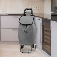 Carro de la Compra The Secret Home - Modelo Plegable con 2 Ruedas - Gran Capacidad de Almacenamiento - Resistente y Lavable - Varios Colores - details 2