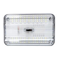 Lámpara De Techo Para Coche Blanco 36SMD Luz Interior Rectangular 12V Bombilla Para Iluminación Automática - details 0