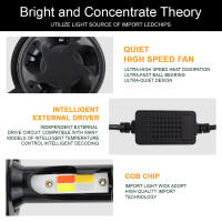 Bombilla LED De Faros Para Coche 60W 4 Colores H4 H7 H8 H9 H11 9005 9006 Bombilla De Nebulosa Intermitente Para Iluminación Delantero Y Nebulosa - details 8