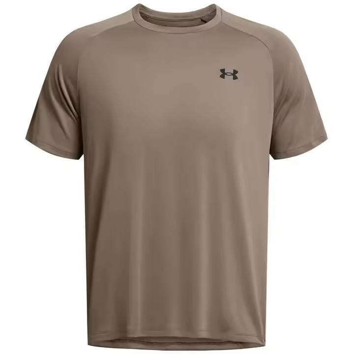 Camiseta de Manga Corta Under Armour Tech 2.0 para hombre en color marron - 1