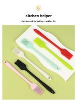 Cepillo De Barbacoa De Silicona Pequeño Limpia Y Sin Pelusa Para Hornear Y Panqueques Cepillo De Aceite Eco-amigable Y Desechable - details 6