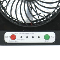 EasySpeed Miniventilador Portatil, Inalámbrico Batería Recargable, Ventilador Pequeño Sobremesa, 3 Velocidades - details 2