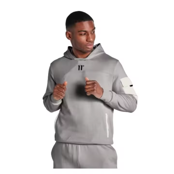 WOVEN POCKET HOODIE 11D3308 232 - 1
