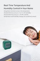 Reloj De Alarma Inteligente Xiaomi Qingping Con Control Bluetooth Pantalla LCD Mostrador De Temperatura Y Humedad Luz Nocturna Ajustable - details 3