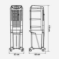 Climatizador 40L Modo Frío y Evaporación IZAMAL 8040W - details 0