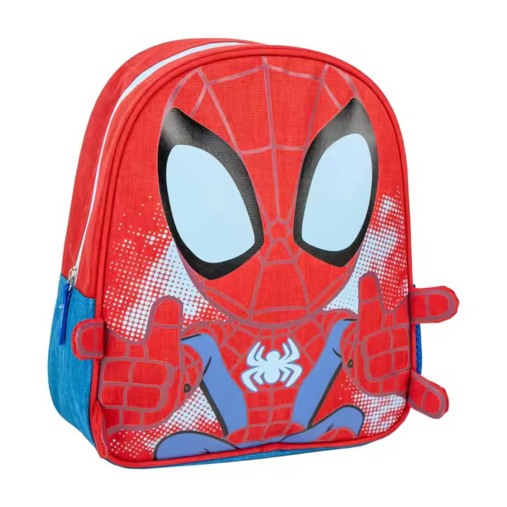 Mochila Infantil Escolar Spidey, Unisex niños, Rojo, Pequeña - 1