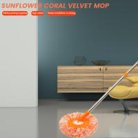 Juego De Mopas Rotativas 360° Con 4 Cabezas Intercambiables Microfibra Para Limpieza De Pisos Paredes Y Ventanas Herramientas De Limpieza Para El Hogar - details 0