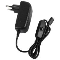 Adaptador de corriente tipo C de 5 V y 3 A para fuente de alimentación 4B con interruptor de encendido y apagado, cargador USB-C con enchufe europeo. - details 1