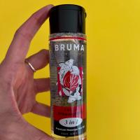 Aceite de Masaje BRUMA  Efecto Calor Sabor Fresa 100 ml. Aceite de Masaje y Lubricante. Vegano y Compatible con Preservativos - details 0