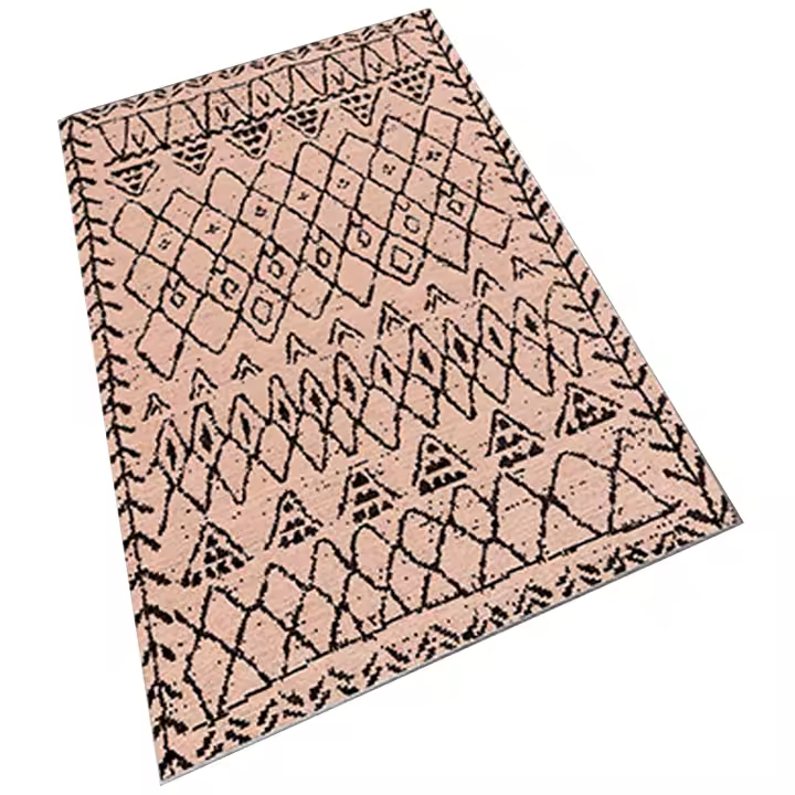 Wellhome Alfombra Poliester Estampada Lavable Antibacterias 100x200cm - 1