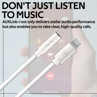 Promate Auxlink-i Cable Apple MFi iPhone Lightning a Jack 3.5mm Macho/Macho - details 3
