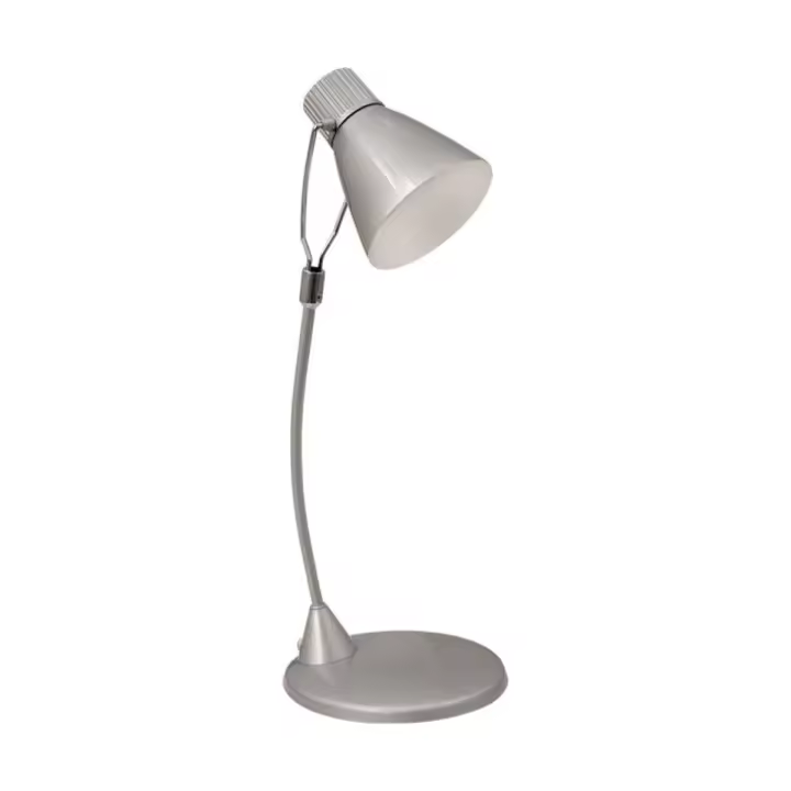 BEL AIR HOME Flexo de Sobremesa Lumit Técnico Gris Ajustable - 1
