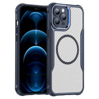 Funda de teléfono magnética de Fibra de Carbono Delgada para iPhone 16, 15 Plus, 14, 13 Pro Max, TPU, PC, Funda a prueba de Golpes - details 8