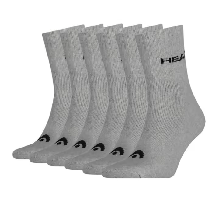 Calcetines Head Short Crew Pack-3 Unds Gris 771026001-400 - 1