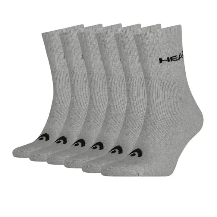 Calcetines Head Short Crew Pack-3 Unds Gris 771026001-400 - 1