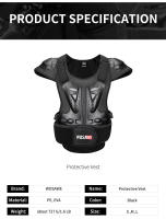 Chaqueta De Motocicleta WOSAWE Con Armadura Protectora Para Motocross Equipamiento De Seguridad Con Protección De Rodilla Para Motocicleta - details 1