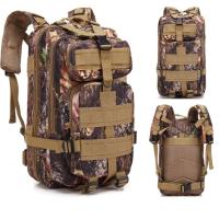 Mochila Táctica 30L Para Hombres Bolsa De Supervivencia Camuflada Con Sistema Molle Para Camping Caza Senderismo Escalada Deportes Al Aire Libre - details 7