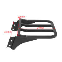 Almohadilla De Manillar Trasero Para Motocicleta Harley Sportster XL 04-17 Dyna 06-17 Softail 84-05 FLST FLSTC LSTSC 06-17 Con Estuche De Equipaje - details 1