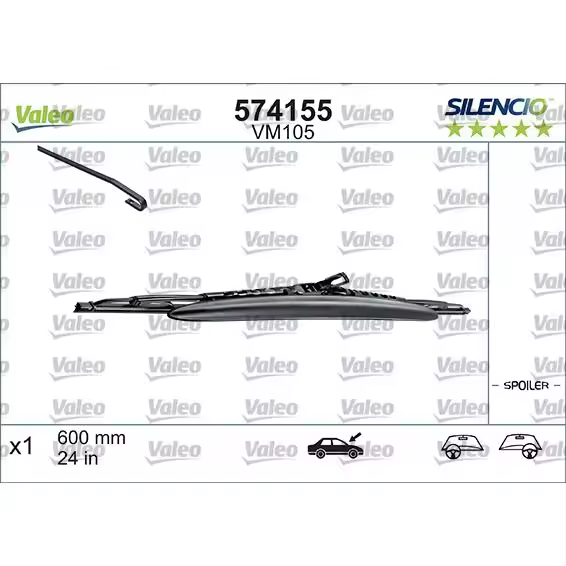 Limpiaparabrisas 574155 VALEO - 1