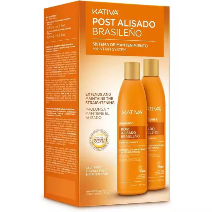 KATIVA KIT POST ALISADO | SISTEMA DE  MANTENIMIENTO - 1