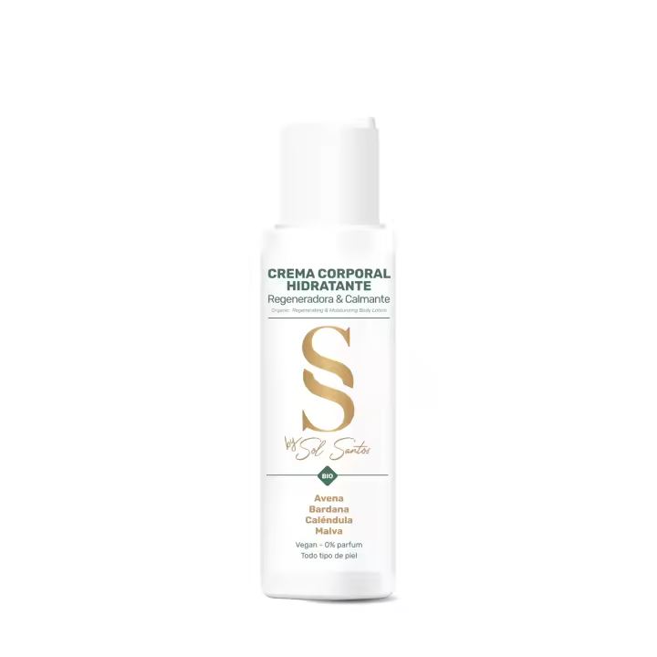 SOL SANTOS Crema corporal hidratante regeneradora - formato de viaje 100 ml - 1