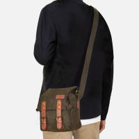 Bolsa De Hombro Para Cámara Cwatcun De Lona Resistente Al Agua Para Canon Nikon Sony Estuche Antichoque Para Lente De Fotografía - details 10