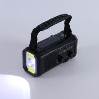 Radio De Emergencia Portátil Con Solar AM/FM Radio De Clima SOS Alarme Luz LED Impermeable Para Camping Al Aire Libre - details 10