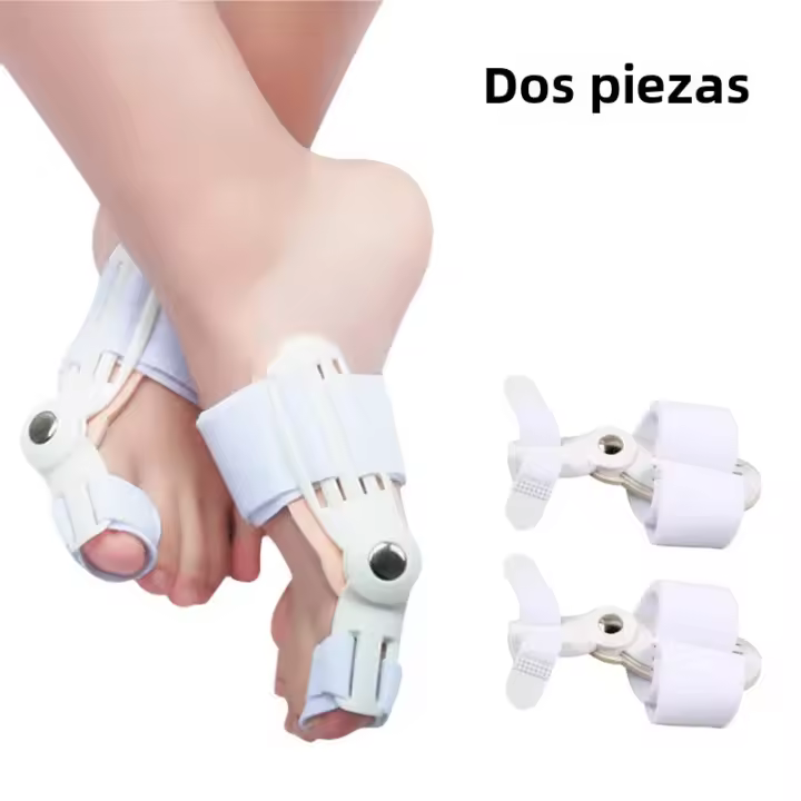 Corrector De Valgus Hallux 2Pcs Aligador De Dedos Grandes Alivio Del Dolor De Pies Articulador De Dedos Ajustable Suministros Ortopédicos Pedicura - 1