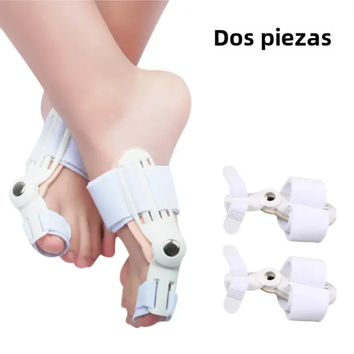 Corrector De Valgus Hallux 2Pcs Aligador De Dedos Grandes Alivio Del Dolor De Pies Articulador De Dedos Ajustable Suministros Ortopédicos Pedicura - 1