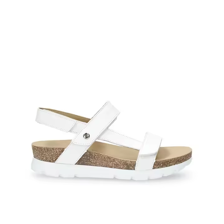 Panama Jack SELMA Sandalias para mujer blancas en piel 85328 - 1
