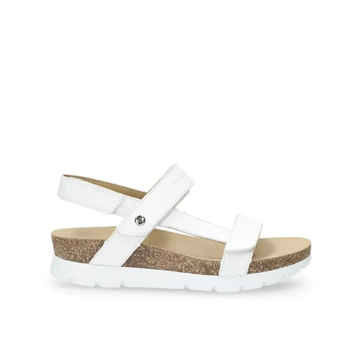 Panama Jack SELMA Sandalias para mujer blancas en piel 85328 - 1