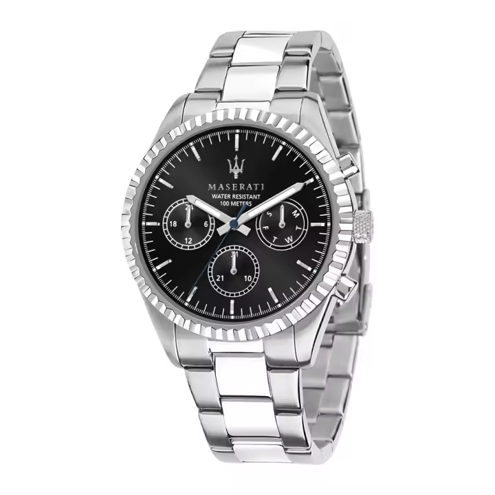 Maserati Reloj hombre R8853100023, con calendario, Incluye Caja Original, Diámetro: 43MM - 1