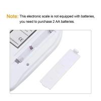 Báscula De Cocina Digital Electrónica Para Hornear Precisión De 0.1g Peso Hasta 3000g Pantalla LED Plástico Blanco - details 6