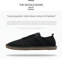 Zapatos De Verano Para Hombre Esparadrapas Suela De Goma Malla Transpirable Zapatos De Pescador Slip-on Talla Grande Hasta 47 - details 1