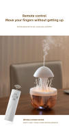 Nuevo humidificador rotatorio de lluvia de medusas con luces de colores, atomización ultrasónica, humidificación por gotas de lluvia, máquina de aromaterapia con forma de nube y seta. - details 8