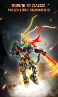 Set De Modelos Mecha Negro WUKONG Ojos De Fuego Dorados Bloques De Construcción Para Niños Y Adultos Regalo Festivo De Navidad Y Pascua - details 2