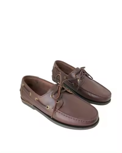 Sakut Zapato Estilo Náutico SAKUT 13854 con Cordón en Piel - 1