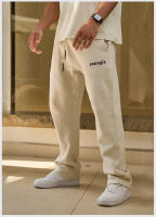 Pantalones Deportivos Casuales Para Hombre Algodón Medio Cintura Con Cordón Para Gimnasio Fitness Y Outdoor Running - details 4