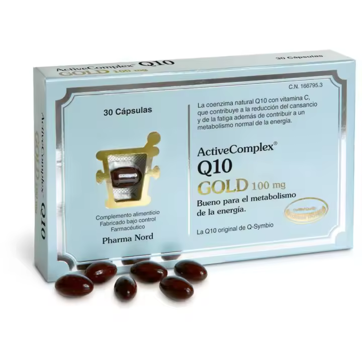 Pharma Nord ActiveComplex Q10 GOLD 100 mg - 30 Cápsulas - 1