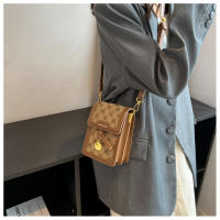Bolso Cruzado Mini Vertical Para Mujer Estilo Retro Textura Premium Bolso De Hombro Para Niñas Bolsa Para Teléfono Móvil - details 8