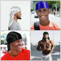 Pañuelo De Cabeza Largo Para Hombres Y Mujeres 2/3PCS Durag De Seda Tapabocas De Noche Estilo Pirata Bufanda De Sueño Unisex Bandana Turbante Hijab Multifuncional Para Todas Las Estaciones - details 8