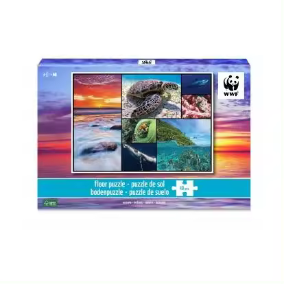 BP Rompecabezas Oceanos 48 Piezas - Imágenes de WWF - Cartón Mixto FSC - 1