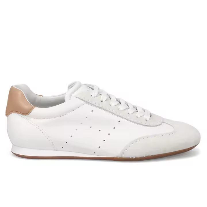 Zapatilla de Hombre Hogan Olympia H676 blanca y Melo en Napa sin Agujero HXM6760FN60N1M0UAD - 1