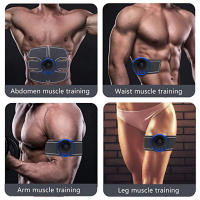 Entrenador De Músculo Abdominal Sin Cable Estimulador Muscular EMS Para Caderas Brazos Piernas Cuello Shaping Fitness Masajeador Unisex - details 8