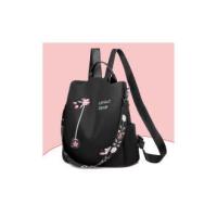 Mochila Antirrobo para Mujeres y Chicas 12 L, 2 en 1 Impermeable Bolso Mujer Negro With Bordado, Gran Capacidad Casual Mochilas Escolares Luces y Elegantes para Viaje Trabajo - details 4