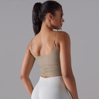 Top De Yoga Para Mujer Fitness Deportivo Push up Cómodo Reversible Brocado Top De Deporte Crop Top Para Gimnasio Y Running - details 22