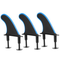 3pcs Aletas De Paddle De 4.5 Pulgadas Para Tabla De Surfeo Suave Accesorios De Surf Unisex Adecuado Para Actividades Al Aire Libre - details 13